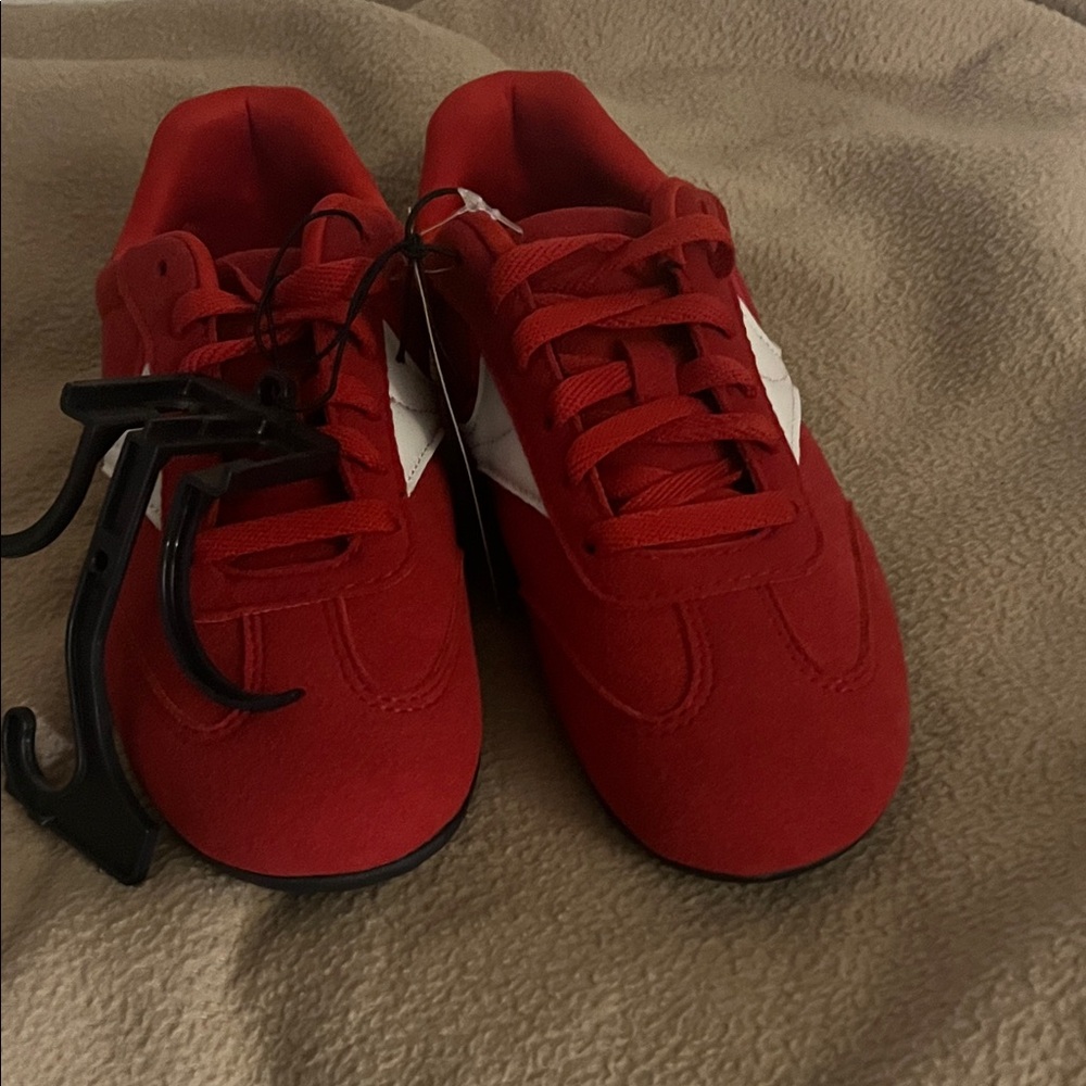 Classic Red Kids Shoes